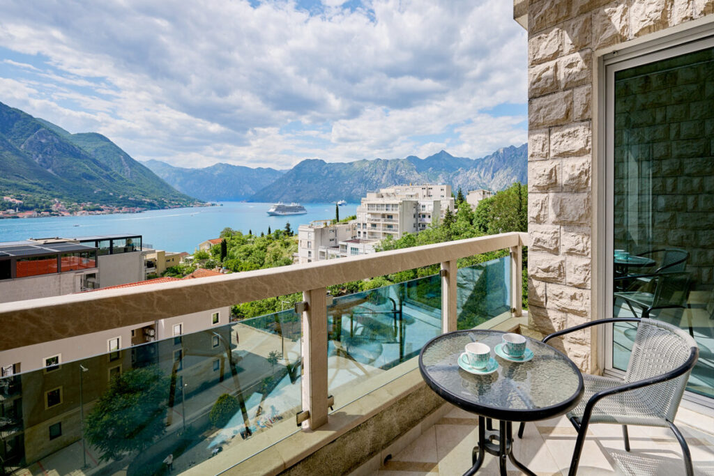 sea view from apartment balcony - 2montenegro.me