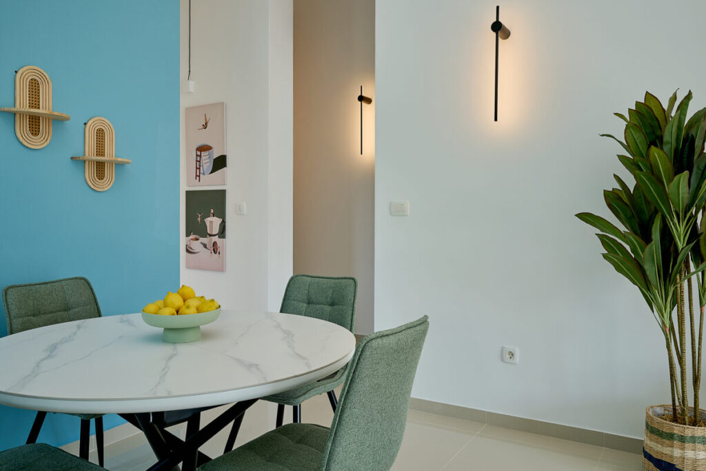 dining table and elements of design and lights - 2montenegro.me